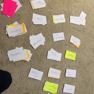 History US 1 flash cards